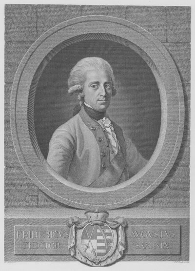 König Friedrich August der Gerechte von Johann Friedrich Bause